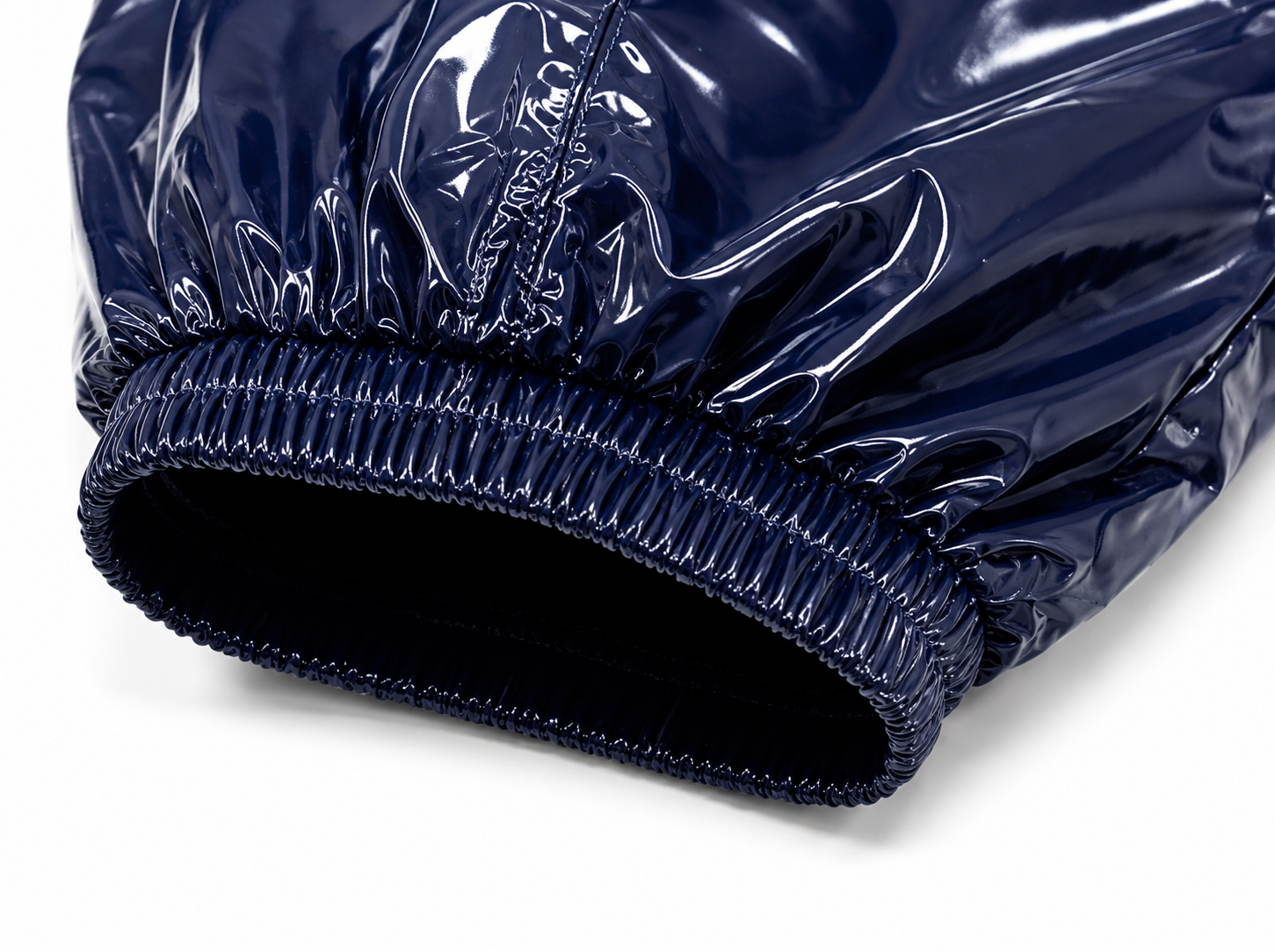 Glossy Nylon Jogger Track Pants