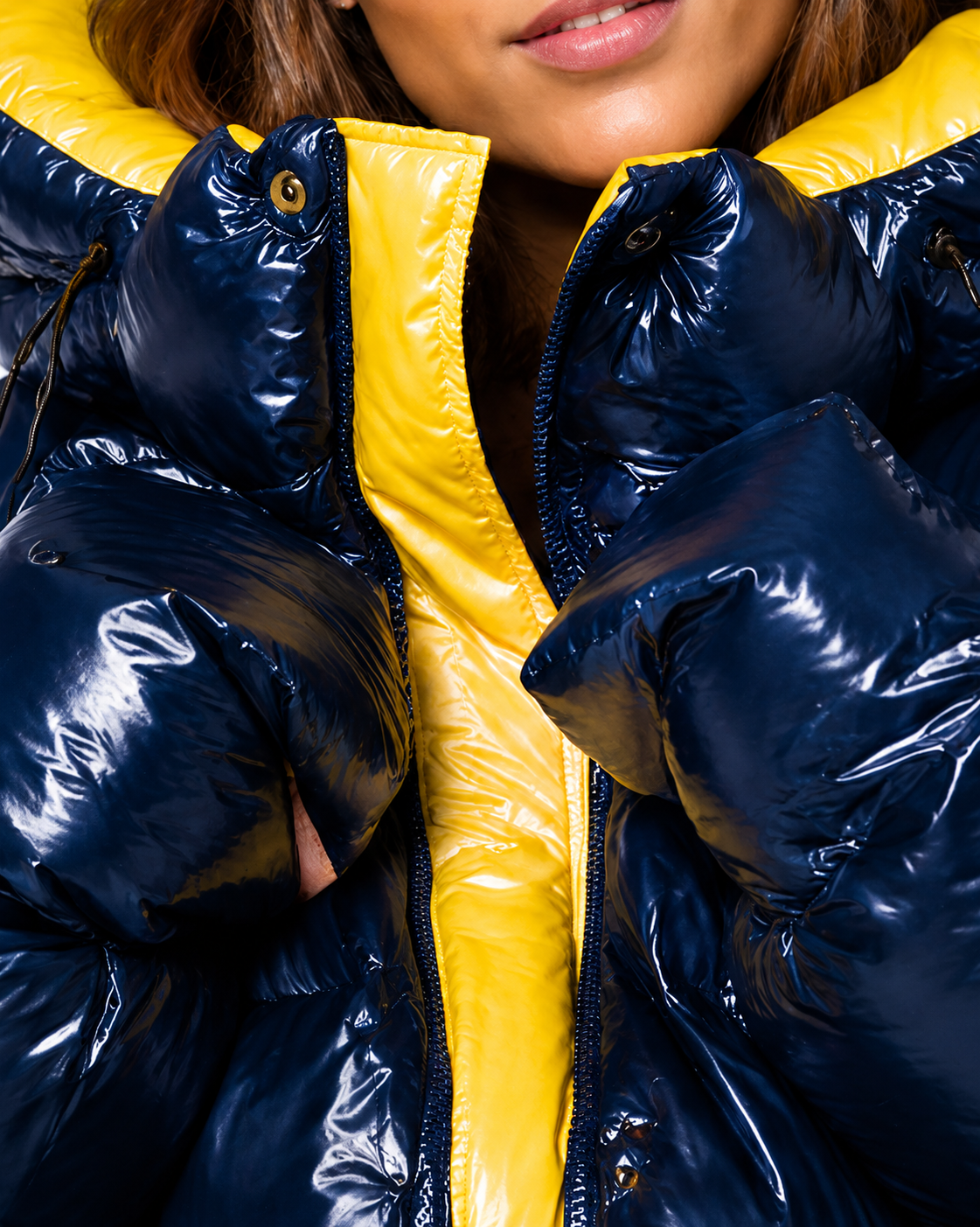 Wearable Puffer Sleeping Bag with Hood