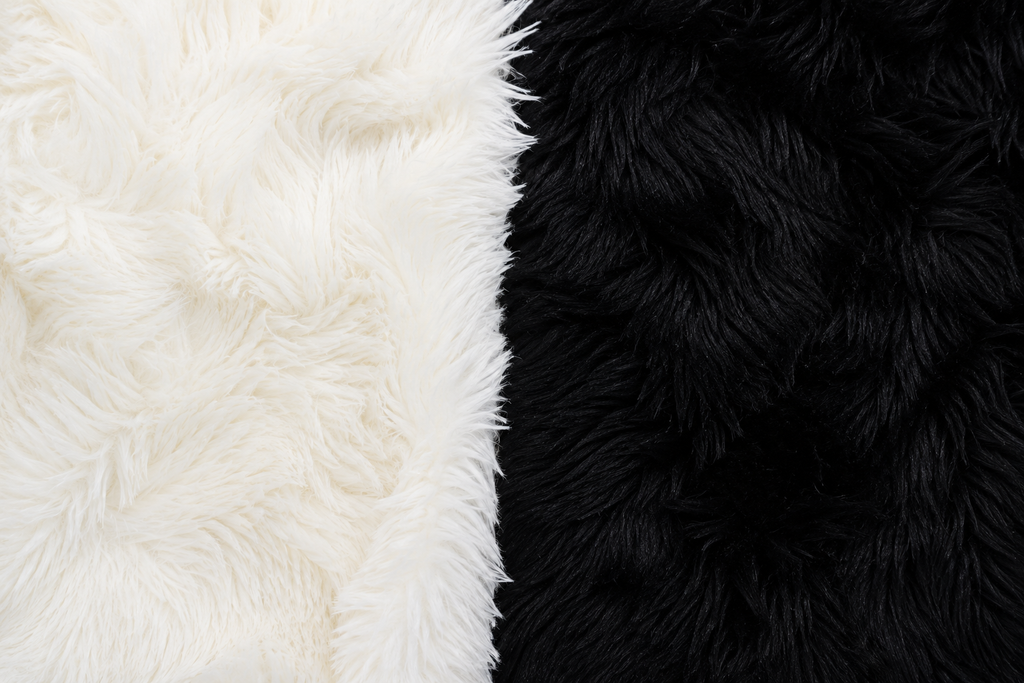 White Fur Dog Costume for Adults