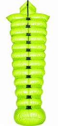 Shiny Nylon Mummy Sleeping Bag Waterproof Hooded