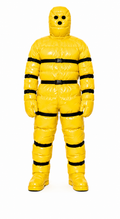Shiny Nylon Puffer Suit Full Body Padded Hooded Suit