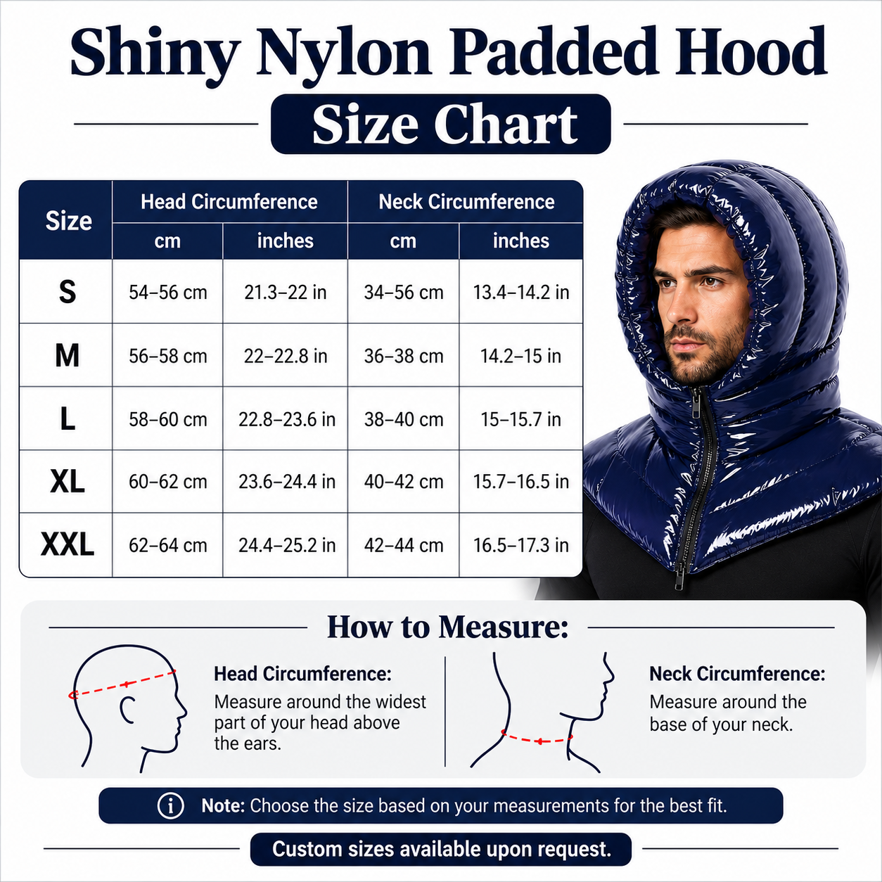 Unisex Cold Weather Hood