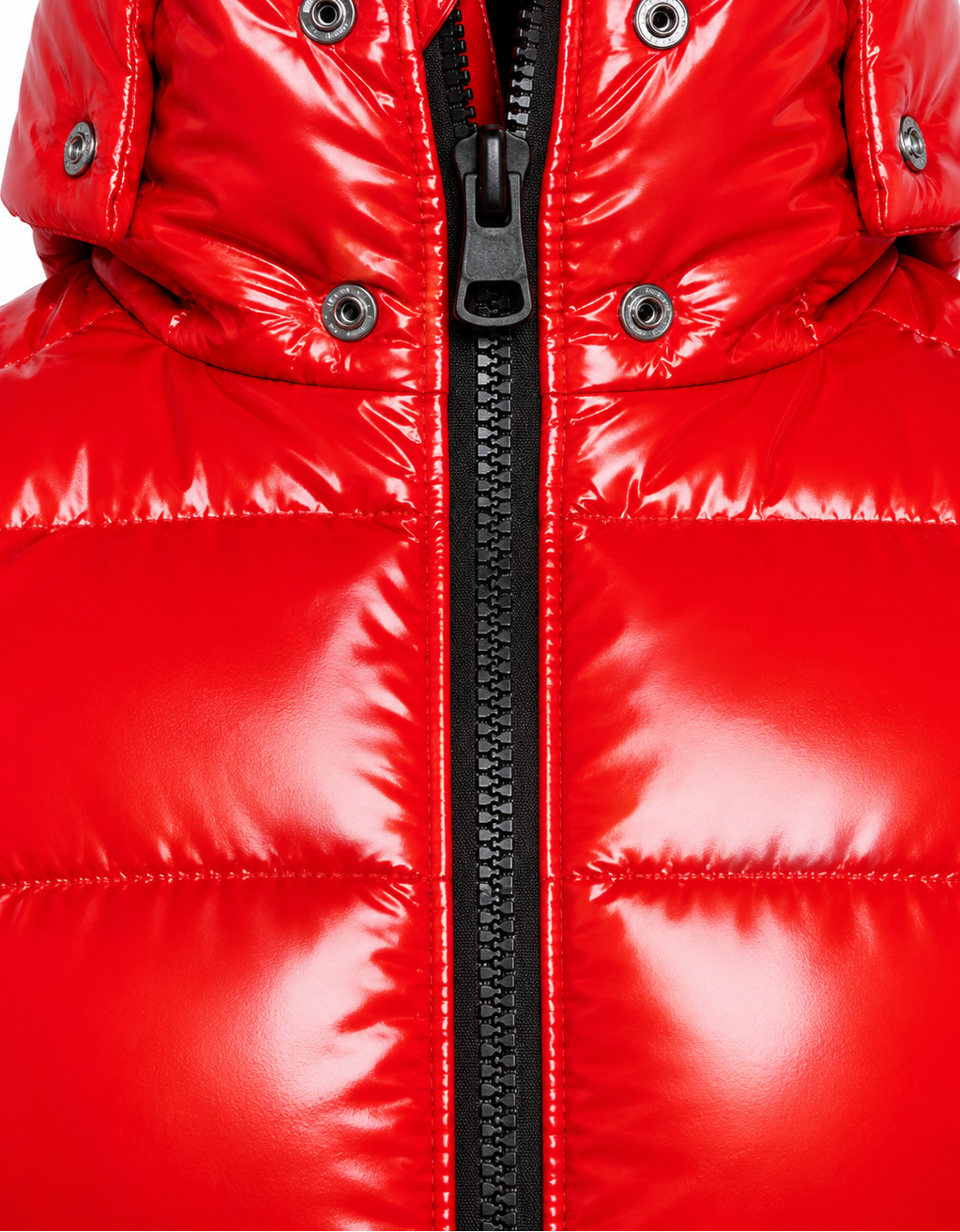 Women’s Red Faux Fur Hooded Winter Snowsuit Onesie
