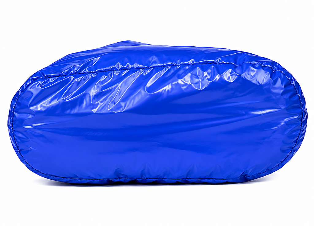 Shiny Nylon Waterproof Rain Shoe