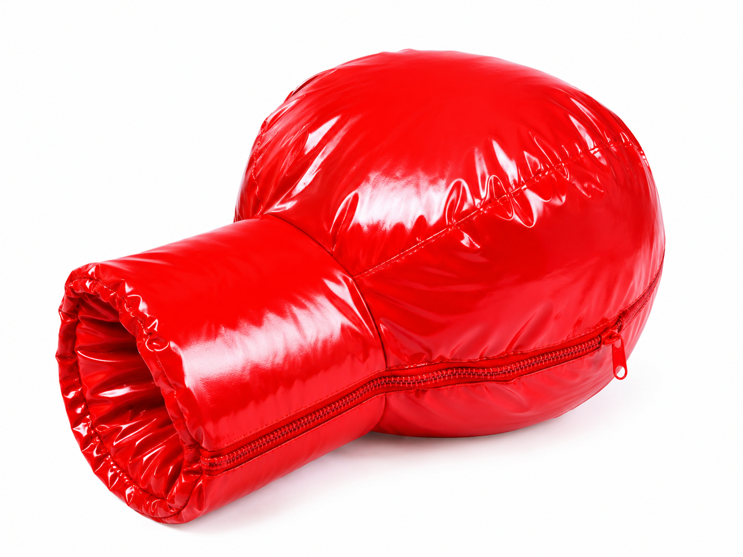 Shiny Nylon Padded Hand Mittens