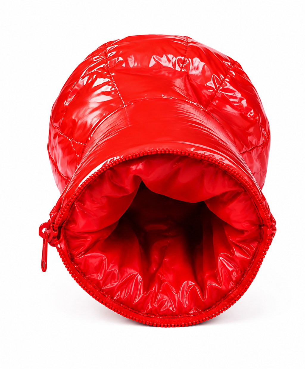 Shiny Nylon Padded Hand Mittens