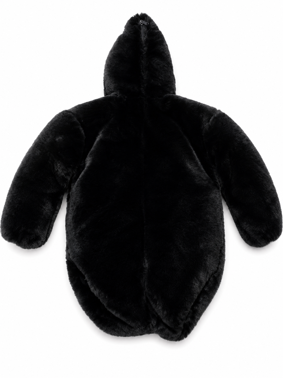 Premium Plush Hooded Cocoon Suit