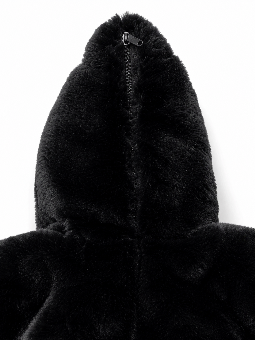 Premium Plush Hooded Cocoon Suit