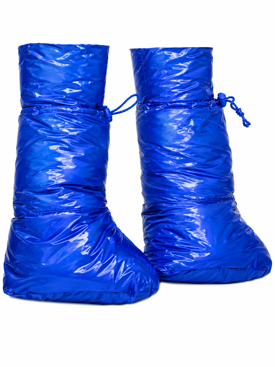 Shiny Nylon Waterproof Rain Shoe