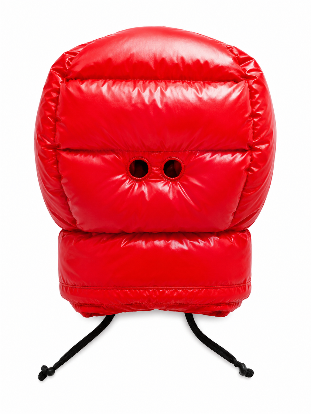 Shiny Nylon Padded Balaclava Hood