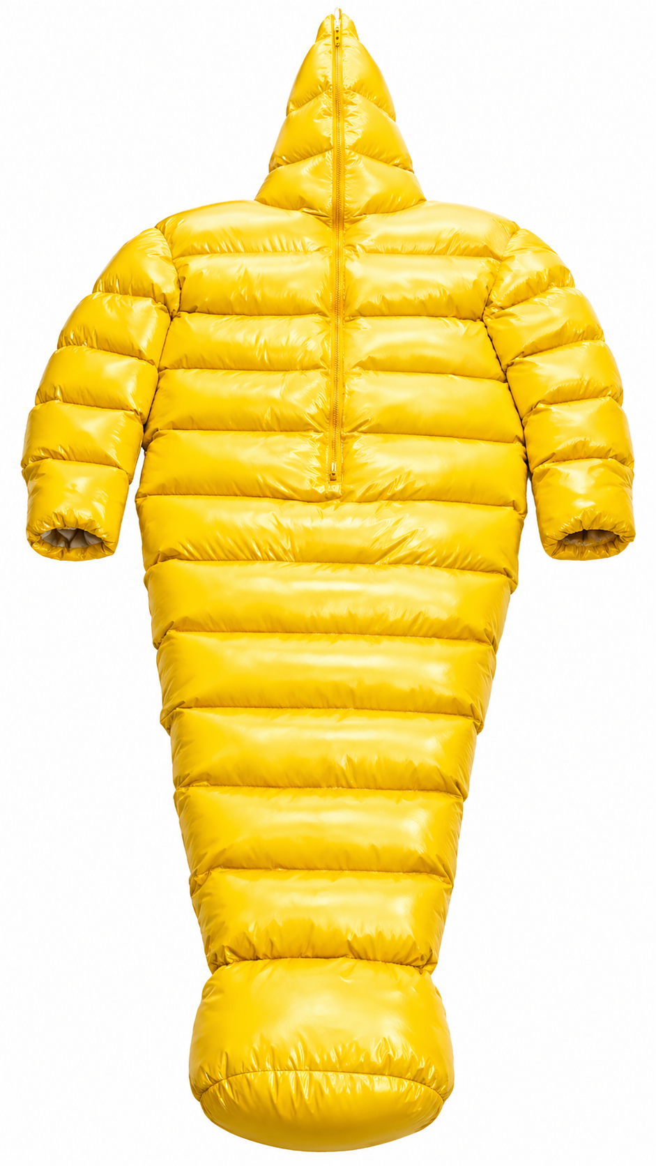Shiny Nylon Wearable Sleeping Bag with Sleeves