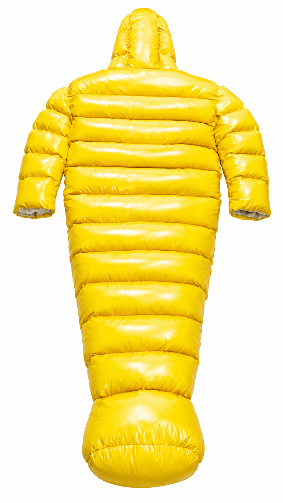 Shiny Nylon Wearable Sleeping Bag with Sleeves
