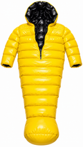Shiny Nylon Wearable Sleeping Bag with Sleeves