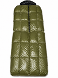 Shiny Nylon Hooded Sleeping Bag