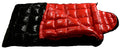 Red & Black Shiny Nylon Hooded Sleeping Bag